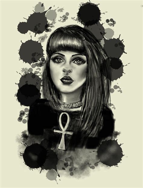 Goth Girl Print Fantasy Art Drawing Gothic Beauty By Laurie Etsy