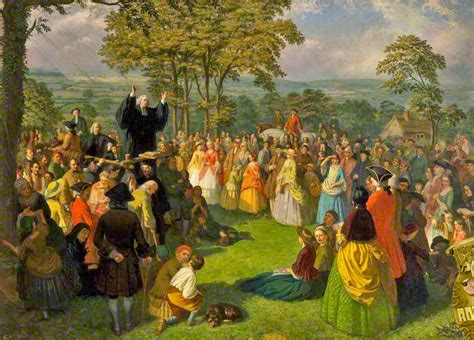 Calvinistic Cartoons Beautiful Painting Of George Whitefield