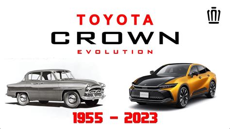 Toyota Crown Evolution 1955 2023 Youtube