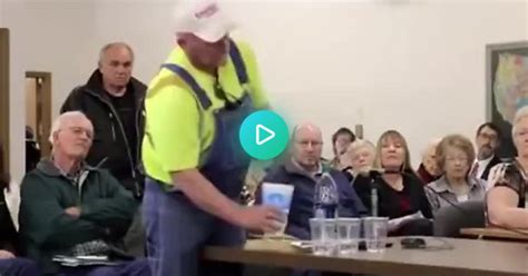 Nebraska Farmer Asks Pro Fracking Committee To Drink The Water From A Fracking Zone And They