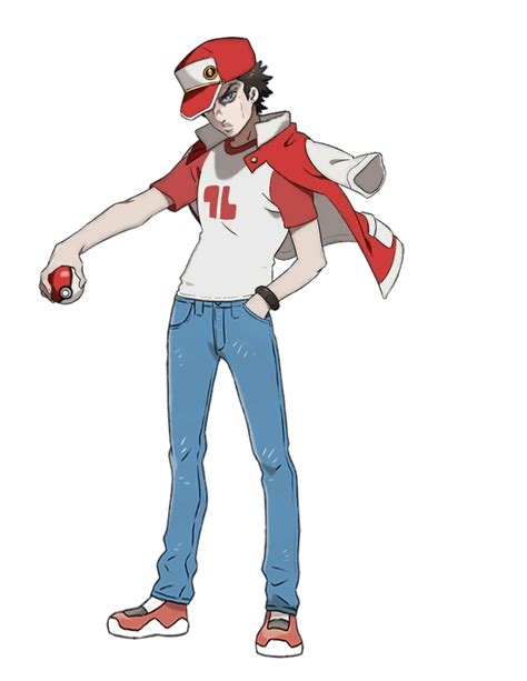 Oc Fanart Pokemon Trainer Red In The Artstyle Of Jojos Bizarre