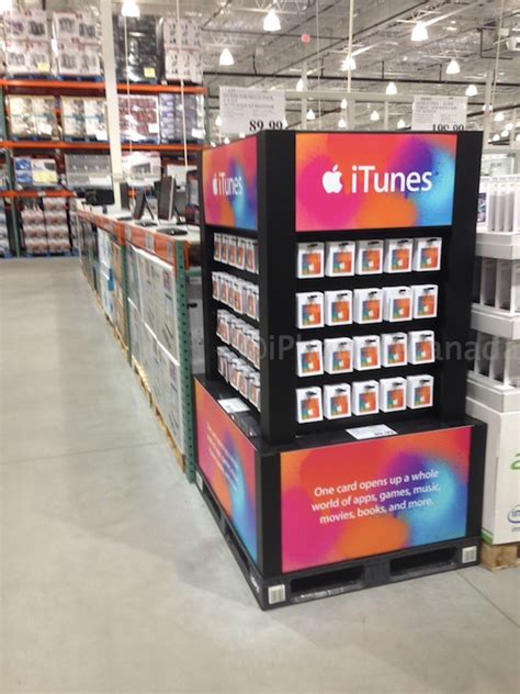$100 itunes gift cards for $79.49 and $25 itunes gift cards for $21.49. Costco Canada Resumes Apple Product Sales with iTunes Gift Cards, iPads, iPods u | iPhone in ...