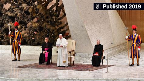 Pope Issues Law With Penalties For Vatican City To Address Sexual Abuse The New York Times