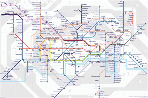 London Tube Maps And Zones 2016 Chameleon Web Services