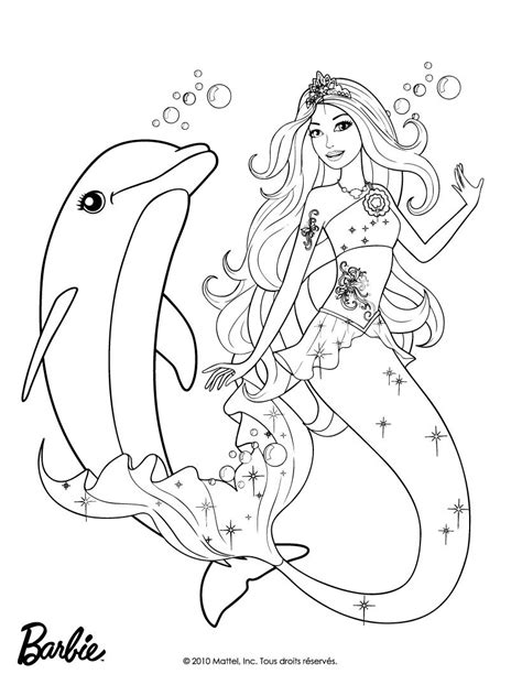 Coloriage de renée dans sa belle robe. 20 dessins de coloriage Sirène Gratuit à Imprimer à imprimer