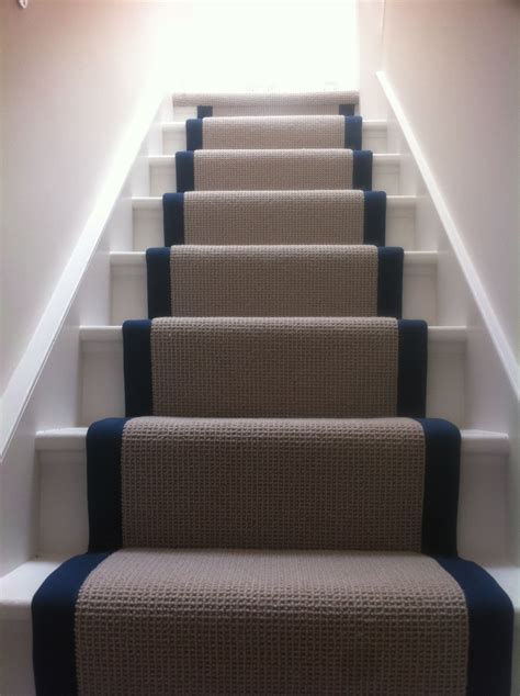 Each stair receives two separate sections of the carpet: stair carpet runner #stairs (stairs painted ideas) Tags ...