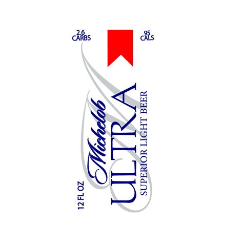 Michelob Ultra Svgbeer Svgepspngdxfmichelob Ultra Logo Etsy