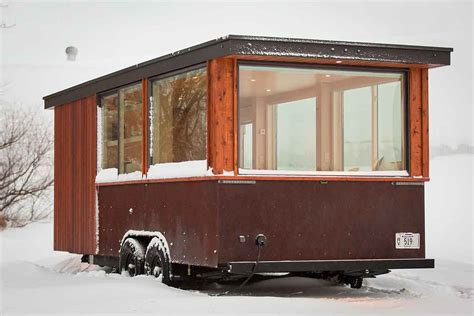 Freshdiscover.com has been visited by 100k+ users in the past month Towable 'Tiny House' Cabin On Wheels | GearJunkie
