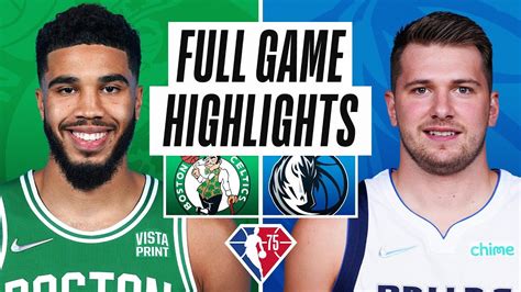 Celtics At Mavericks Full Game Highlights November 6 2021 Youtube