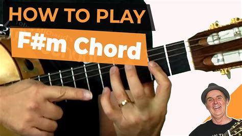 Fm Chord Learn The F Sharp Minor Guitar Chord Easily Youtube