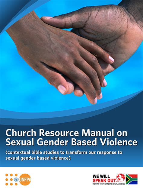 church resource manual on sexual gender based violence sonke gender justice