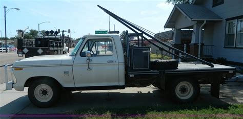 1973 Ford F250 Camper Special Gin Pole Truck In Russell Ks Item