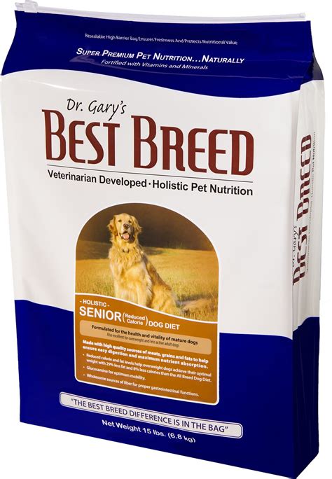 Arthritis sets in when cartilage (the tissue that acts as a. DR. GARY'S BEST BREED Holistic Senior Reduced Calorie Dry ...