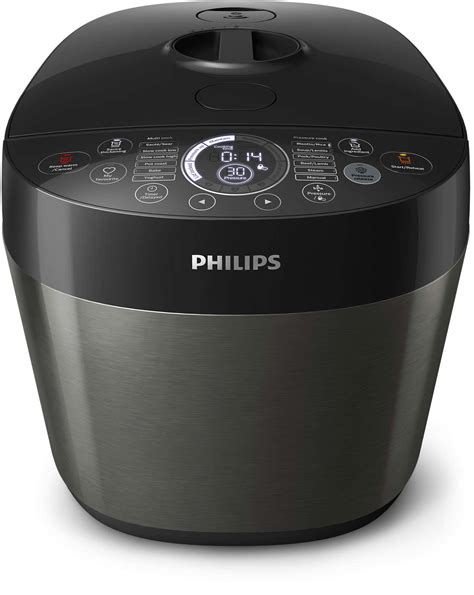 Easy to use and convenient to cook. Deluxe collection All-In-One Cooker HD2145/72 | Philips