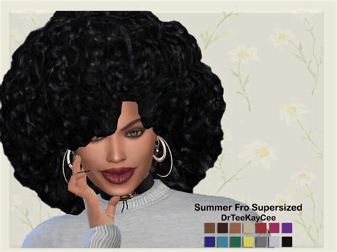 Sims 4 Afro Cc The Best Afro Hairstyles — Snootysims