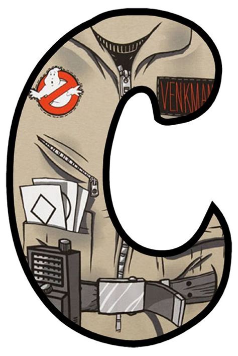 The riddle is actually asking you what the 7th letter of the word alphabet is. Buchstabe - Letter C in 2021 | Ghostbusters party ...