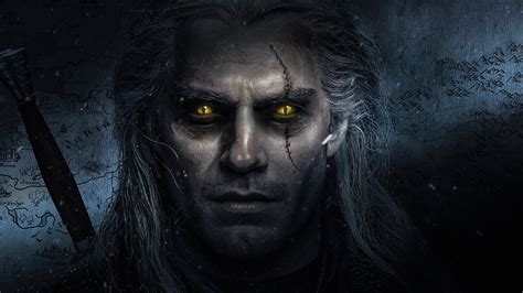 The Witcher Henry Cavill Art The Witcher Wallpaper Hd 4k The Witcher