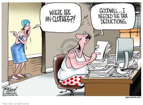 Gary Varvel S Editorial Cartoons Tax Deduction Editorial Cartoons