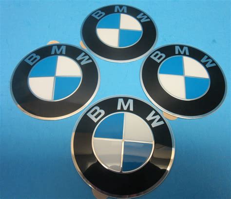 1 Genuine Wheel Center Cap Emblems Bmw Oem 36136767550 645mm 25