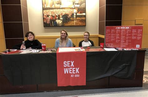 ‘sex Week Returns To Campus To Raise Awareness On Touchy Subject