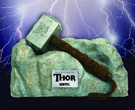 Mjolnir Hammer Of Thor Prop Replica By Museum Replicas Thor Marvel