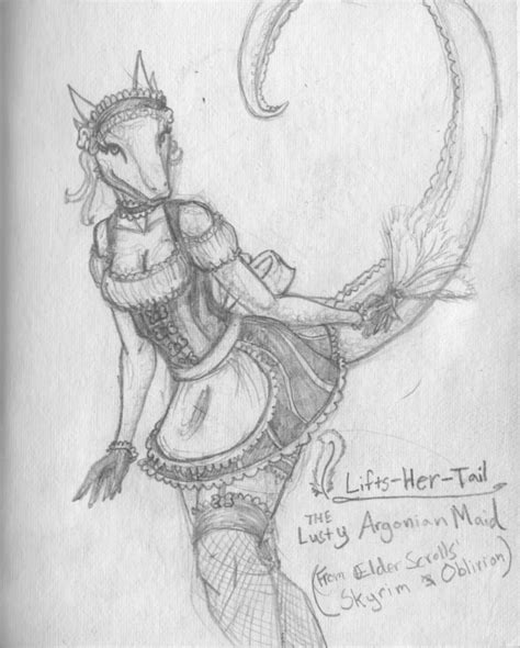 The Lusty Argonian Maid By Xathoa On Deviantart