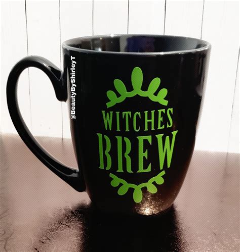 Witches Brew Mug Coffee Cup Halloween Wicca Bruja Spiritual Etsy