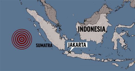Major 82 Magnitude Quake Strikes Southwest Of Indonesia