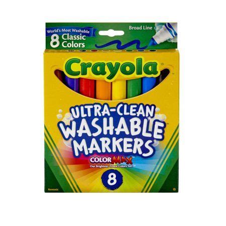 Products My First Crayola Washable Markers Product Coloring Pages