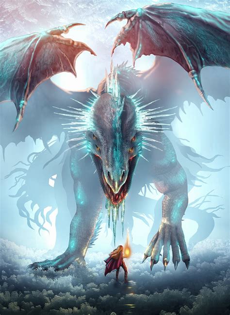 Ice Dragon By Lejla Ahmedspahić Rdragons