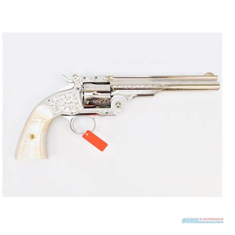 Uberti Top Break Schofield Engraved 45 Colt 7 For Sale