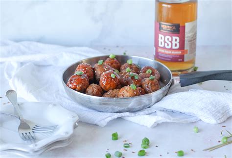 Mix it up all around so each meatball is coated with the whiskey sauce. Crockpot Bourbon Meatballs - This Celebrated Life