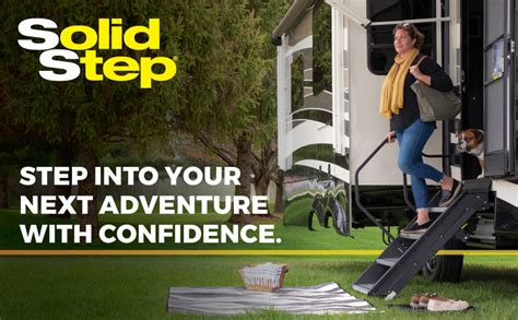 Lippert Components 733931 Solid Step Quad Step For Rv And Travel