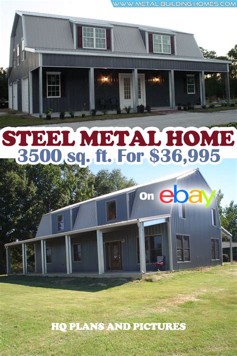 Steel Metal Home Building Kit Of 3500 Sq Ft For 36995 Home