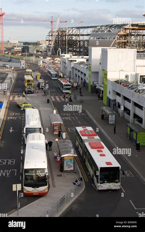 Bus Station Terminal 1 Dublin International Airport Ireland Irish