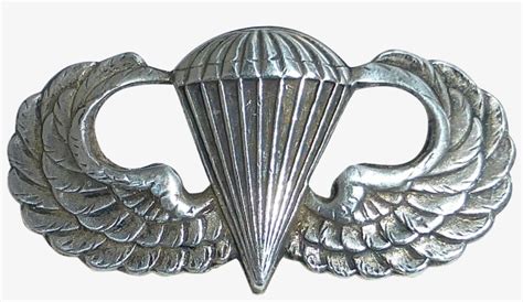 Wwii Sterling Army Airborne Paratrooper Jump Wings Airborne Forces