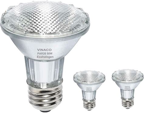 Par20 Bulbs 2 Pack 120v 50w Par20 Flood Light Bulbs E26 Medium Base
