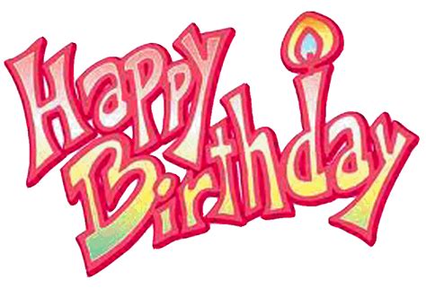 Happy Birthday Png Clip Art Library