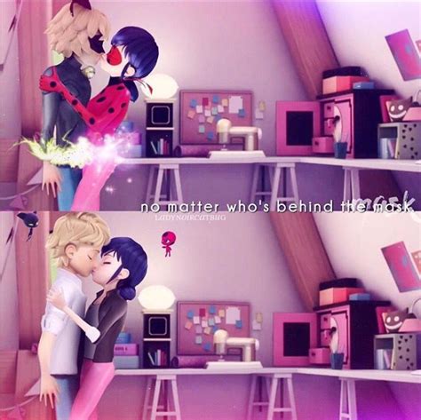Image Result For Adrien Tries To Kiss Ladybug Miraculous Ladybug Kiss