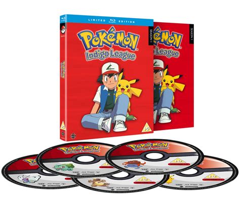 Pokémon Indigo League Limited Edition Bluray Set Pocketmonstersnet