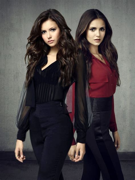Katherine And Elena By Gun4ux On Deviantart Serie Vampire Diaries