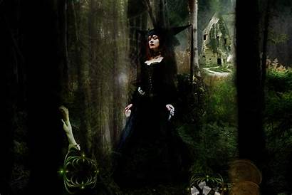 Gothic Dark Fairy Witch Fantasy 4k Forest