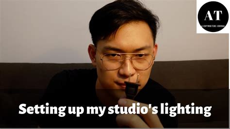 Setting Up My Studios Lighting Youtube