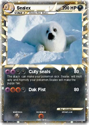 Pokémon Sealex Cuty Seals My Pokemon Card