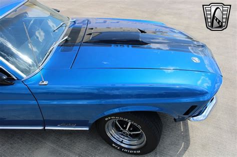 Blue 1970 Ford Mustang 351 Cid Cleveland V8 4 Speed Manual Available