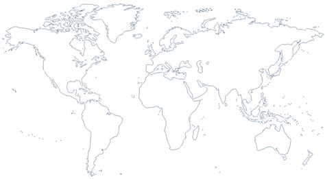 World Map Outline Png 1png Srj Africa