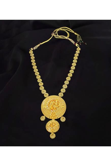 Candere By Kalyan Jewellers Nuray Sankalp 22k Gold Necklace From