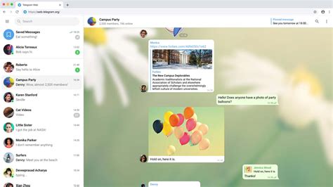 Telegram for desktop is an unofficial app for mac that lets you talk with all your telegram contacts in an easy and simple way, right from your computer's desktop. Telegram Web App