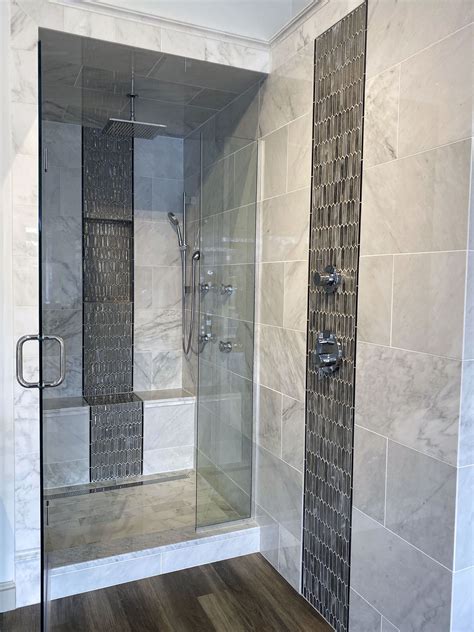 Custom Shower Bathroom Remodel Tile Master Bath Shower Tile