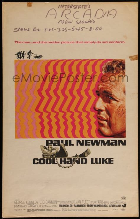 4p0090 Cool Hand Luke Wc 1967 Paul Newman Prison